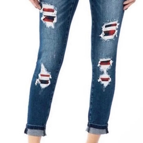 KanCan Buffalo Patch Jeans - Picture 1 of 3